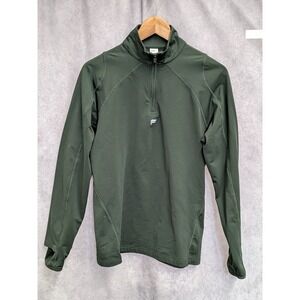 FABLETICS The Altitude Quarter Zip OLIVE Men Small